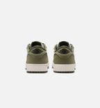 Air Jordan 1 Low OG Medium Olive And Summit White Grade School Lifestyle Shoe