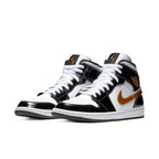 Air Jordan 1 Mid SE Patent Black Gold