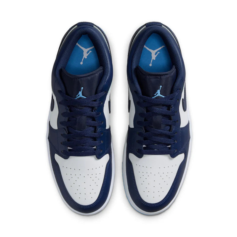 Air Jordan 1 Low Mens - Midnight Navy / University Blue