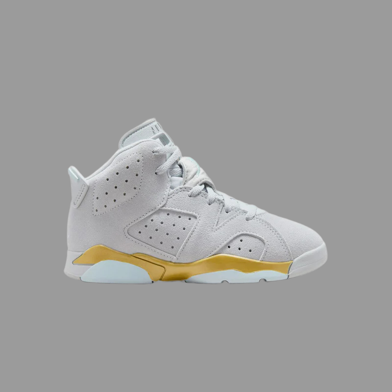 Air Jordan 6 Retro Pearl Preschool Lifestyle Shoe -