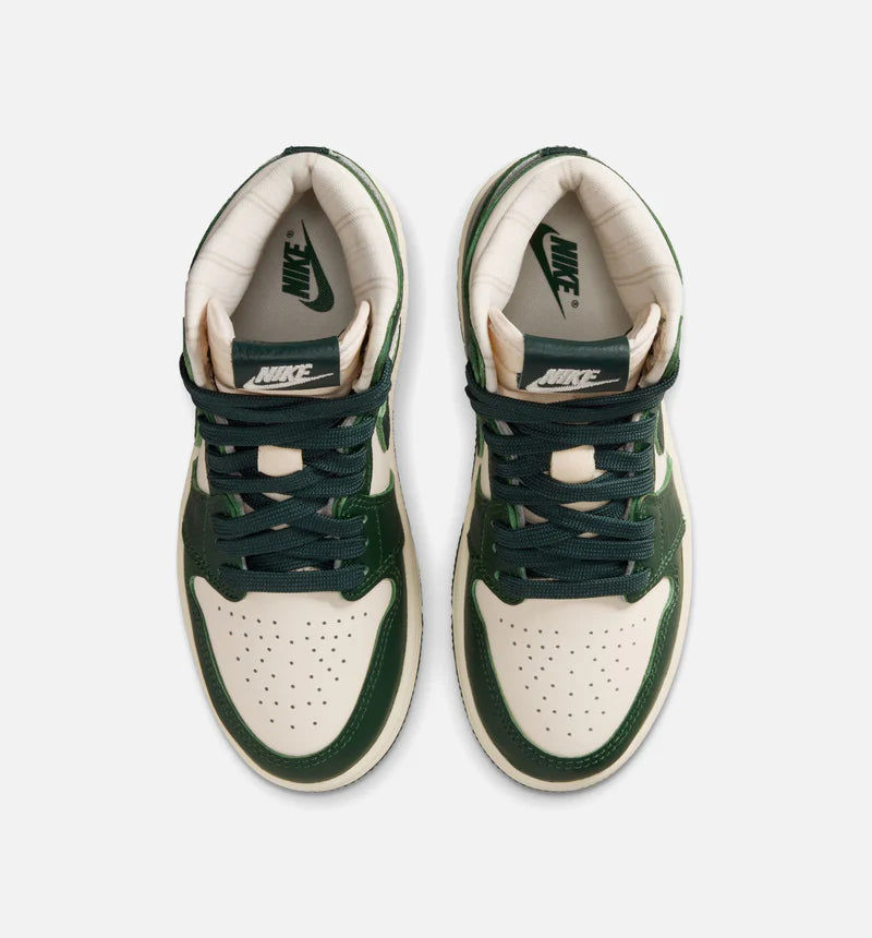 Air Jordan 1 Retro High OG Pro Green Preschool Lifestyle Shoe