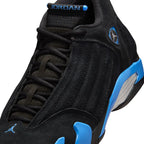 Air Jordan Mens 14 Retro - Black/University Blue