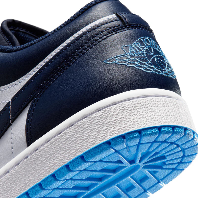 Air Jordan 1 Low Mens - Midnight Navy / University Blue