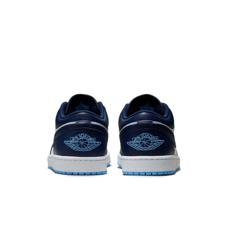 Air Jordan 1 Low Mens - Midnight Navy / University Blue