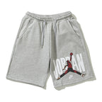 Jordan Unisex Cotton Graphic Lettering Shorts