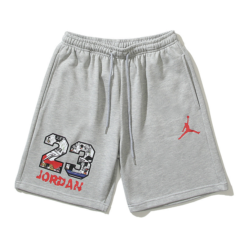 Jordan Unisex Graphic Lettering Casual Shorts（副本）