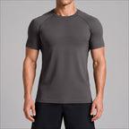 Seamless Quick-Dry Stretch Athletic T-Shirt for Yoga, Running & Cycling