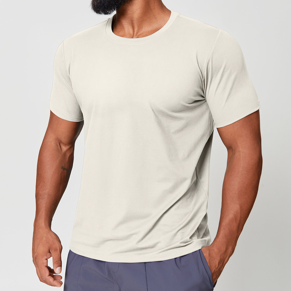 Men's Short-Sleeve Athletic T-Shirt for Training & Everyday Wear