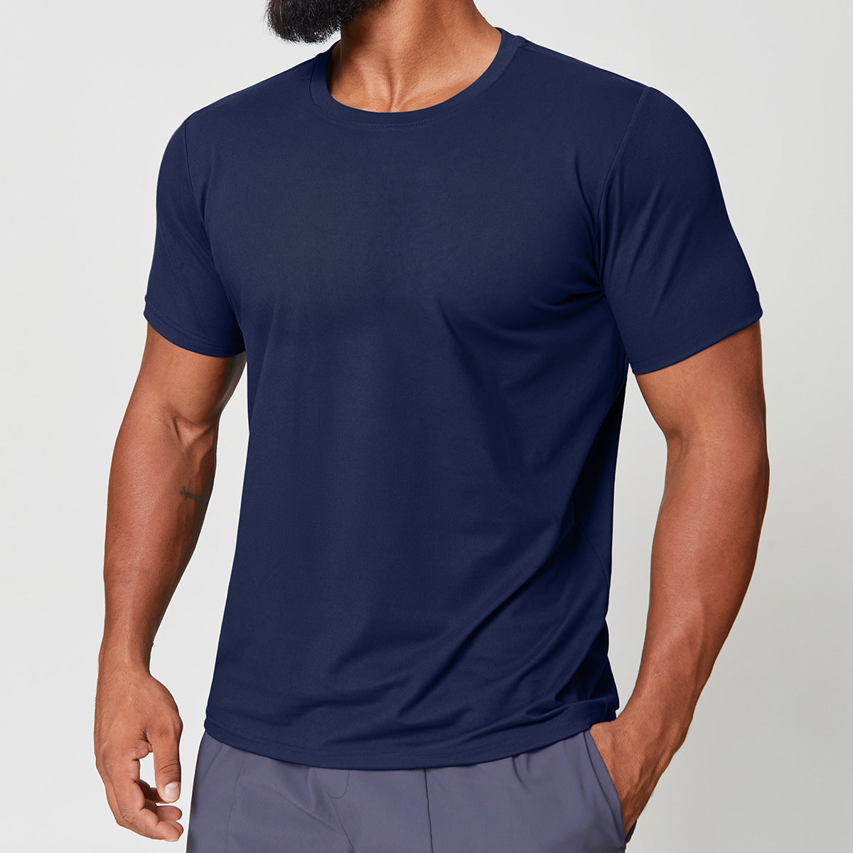 Men's Short-Sleeve Athletic T-Shirt for Training & Everyday Wear