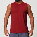 Men's Sleeveless Athletic Tank Top for Yoga & Training