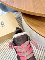 UGG Mauve Mel Suede Mesh Low-Top Shoes - product view 8
