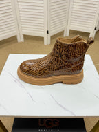UGG Leopard Suede Chelsea Boots - product view 3