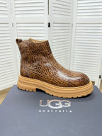 UGG Leopard Suede Chelsea Boots - product view 5
