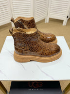 UGG Leopard Suede Chelsea Boots - product view 6