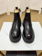 UGG Black Leather Chelsea Boots - product view 2