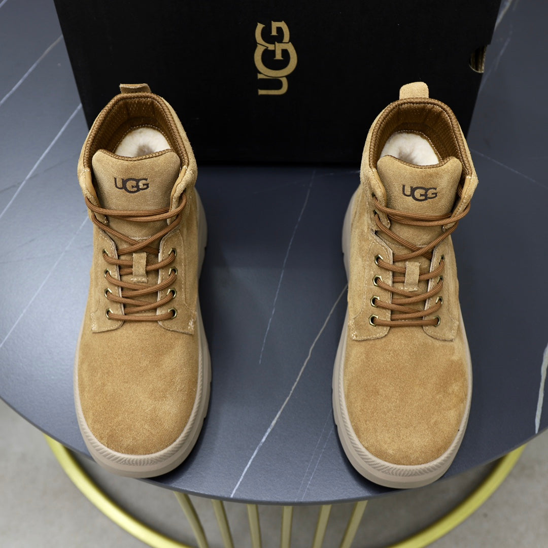 UGG Sand Nubuck Lace-Up Winter Boots - product view 2