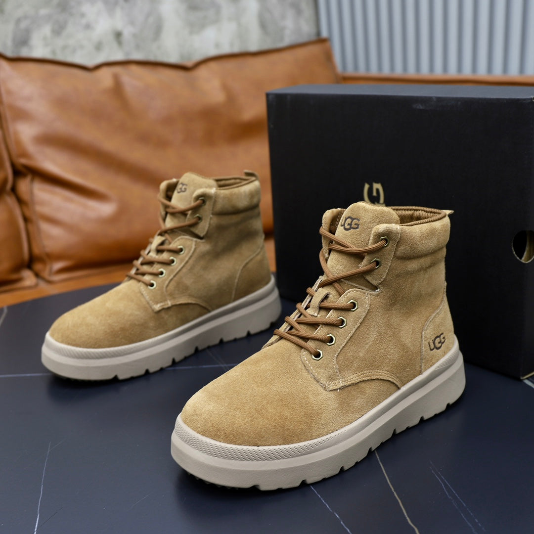 UGG Sand Nubuck Lace-Up Winter Boots - product view 9