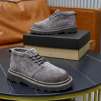 UGG Gray Suede Lace-Up Casual Shoes - product view 8
