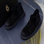 UGG Black Suede Chelsea Casual Shoes - product view 3