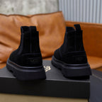 UGG Black Suede Chelsea Casual Shoes - product view 5