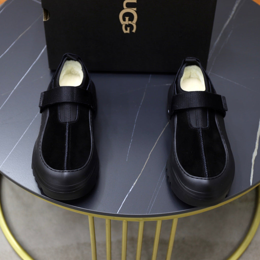 UGG Black Strap Platform Casual Shoes - product view 2
