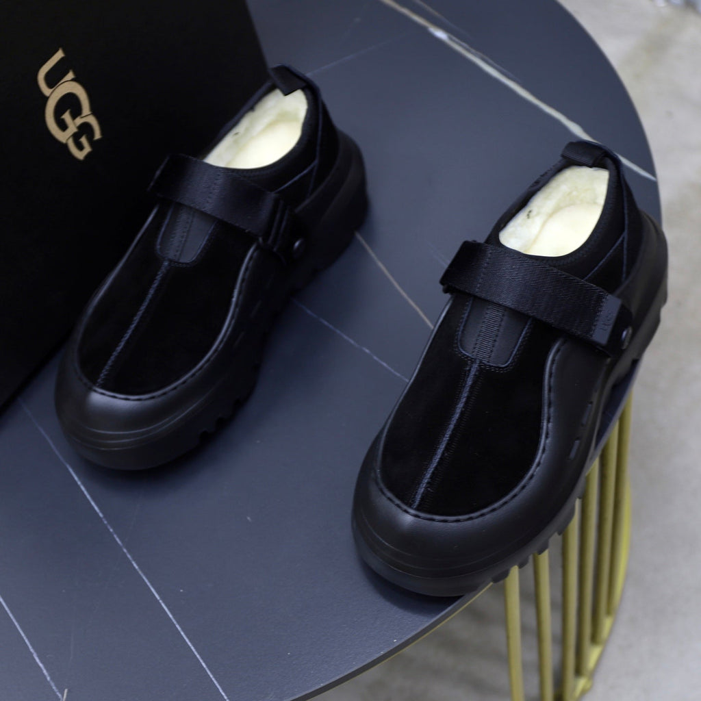 UGG Black Strap Platform Casual Shoes - product view 3
