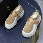 UGG Beige Strap Platform Casual Shoes - product view 2