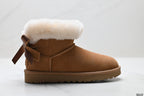UGG Classic Ultra Mini Bow Ankle Boots - product image 2
