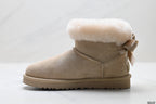 UGG Classic Ultra Mini Bow Ankle Boots - product image 4
