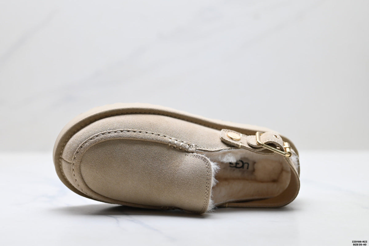 UGG Golden Family Shearling Buckle Clogs - product image 3