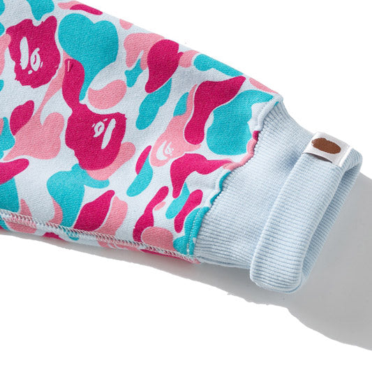 BAPE Miami City Pink Blue Camo Shark Hoodie product view 10