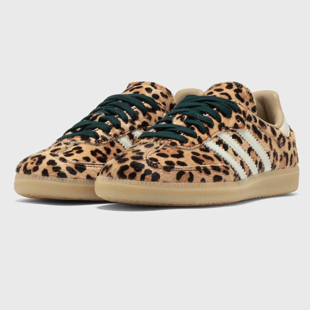 adidas Samba OG Leopard Magic Beige Women's product image 4