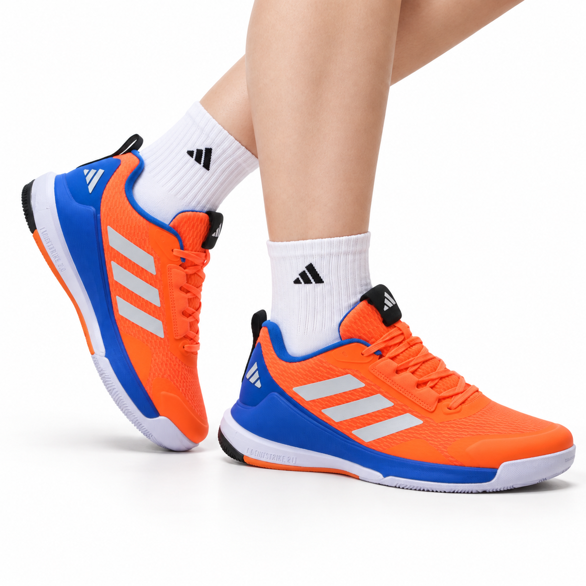 Adidas Lightstrike 2.0 Training Shoes - Orange/Blue