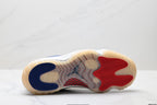 Air Jordan 11 Retro White Navy and Red Unisex Sneakers Style 10 detail view 8