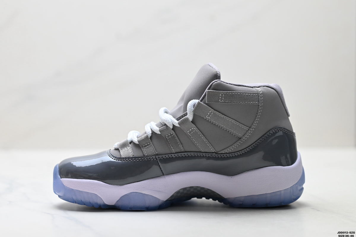 Air Jordan 11 Retro Cool Grey Unisex Sneakers Style 16 detail view 2