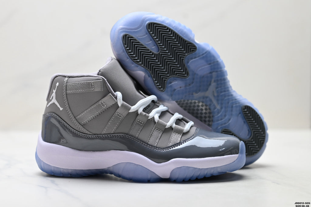 Air Jordan 11 Retro Cool Grey Unisex Sneakers Style 16 detail view 4