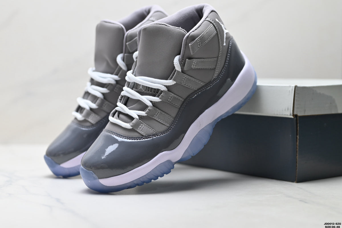 Air Jordan 11 Retro Cool Grey Unisex Sneakers Style 16 detail view 7