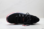 Air Jordan 11 Retro Black and Red Unisex Sneakers Style 20 detail view 1