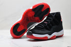 Air Jordan 11 Retro Black and Red Unisex Sneakers Style 20 detail view 7