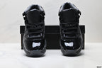 Air Jordan 11 Retro Triple Black Unisex Sneakers Style 22 detail view 6