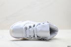 Air Jordan 11 Retro White and Lavender Unisex Sneakers Style 23 detail view 1