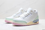 Air Jordan 3 Retro White Mint Pastel sneakers detail view 4
