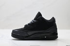 Air Jordan 3 Retro Triple Black sneakers detail view 3