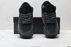 Air Jordan 3 Retro Triple Black sneakers detail view 7