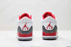 Air Jordan 3 Retro White Fire Red Cement sneakers detail view 6