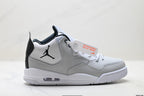 Air Jordan 3 Retro White Light Grey sneakers detail view 1