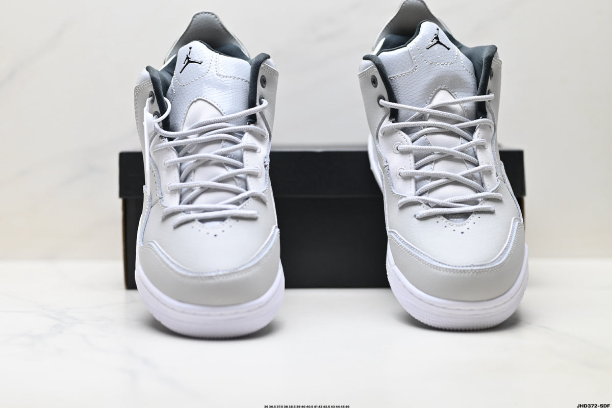 Air Jordan 3 Retro White Light Grey sneakers detail view 7