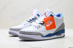 Air Jordan 3 Retro White Royal Blue Cement sneakers detail view 4
