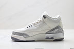 Air Jordan 3 Retro White Sail Cement sneakers detail view 3