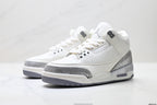 Air Jordan 3 Retro White Sail Cement sneakers detail view 4